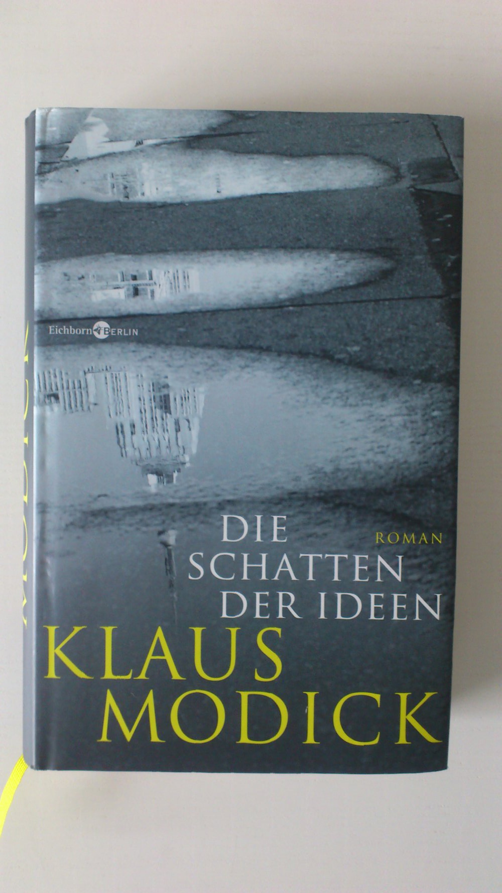 Die Schatten der Ideen - Klaus Modick Hardcover Roman Gegenwart Vergangenheit spannend