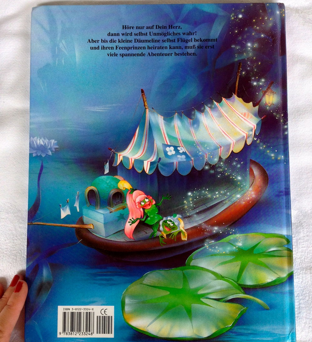 Däumeline von Don Bluth´s als Bilderbuch 