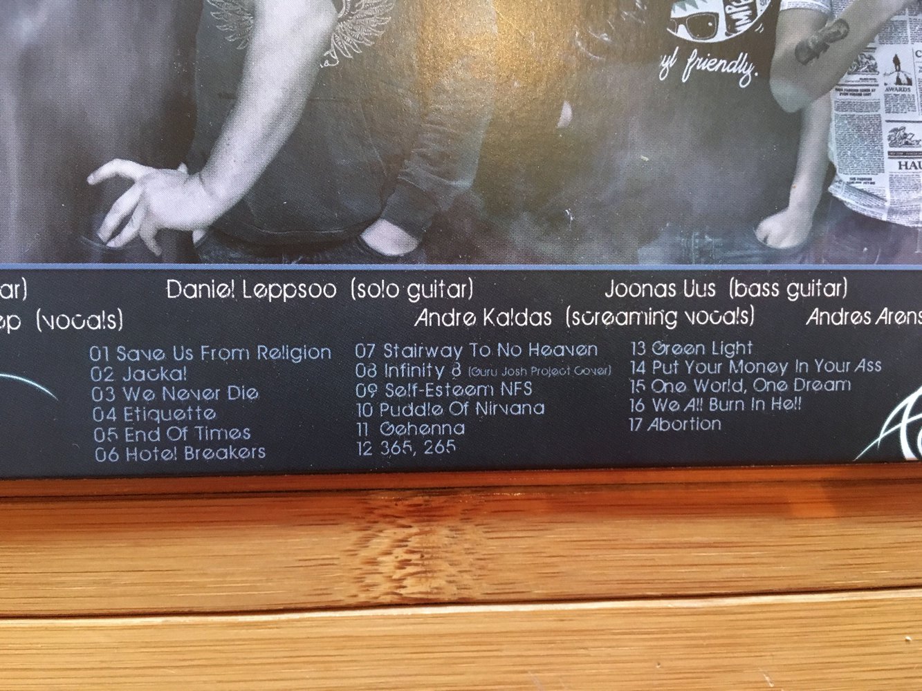 Alternativ Metal Defrage Album Jackal 17 tracks