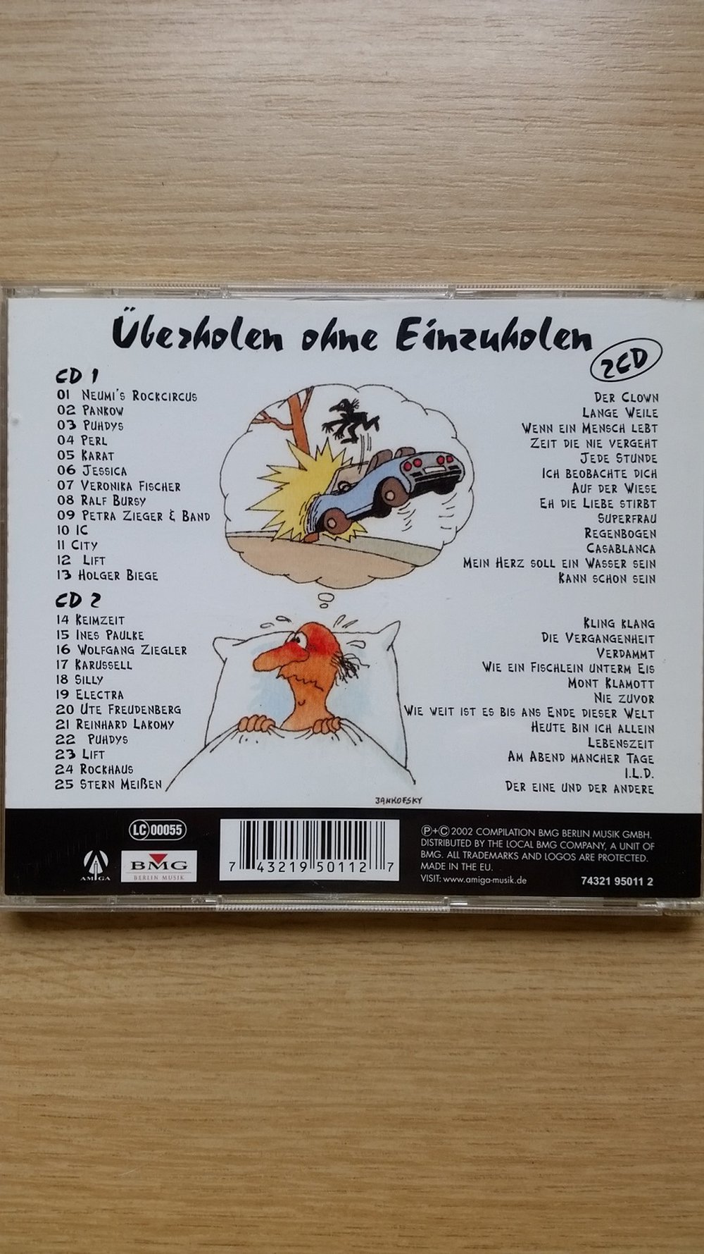 2 CDs Ostrock, Überholen ohne Einzuholen