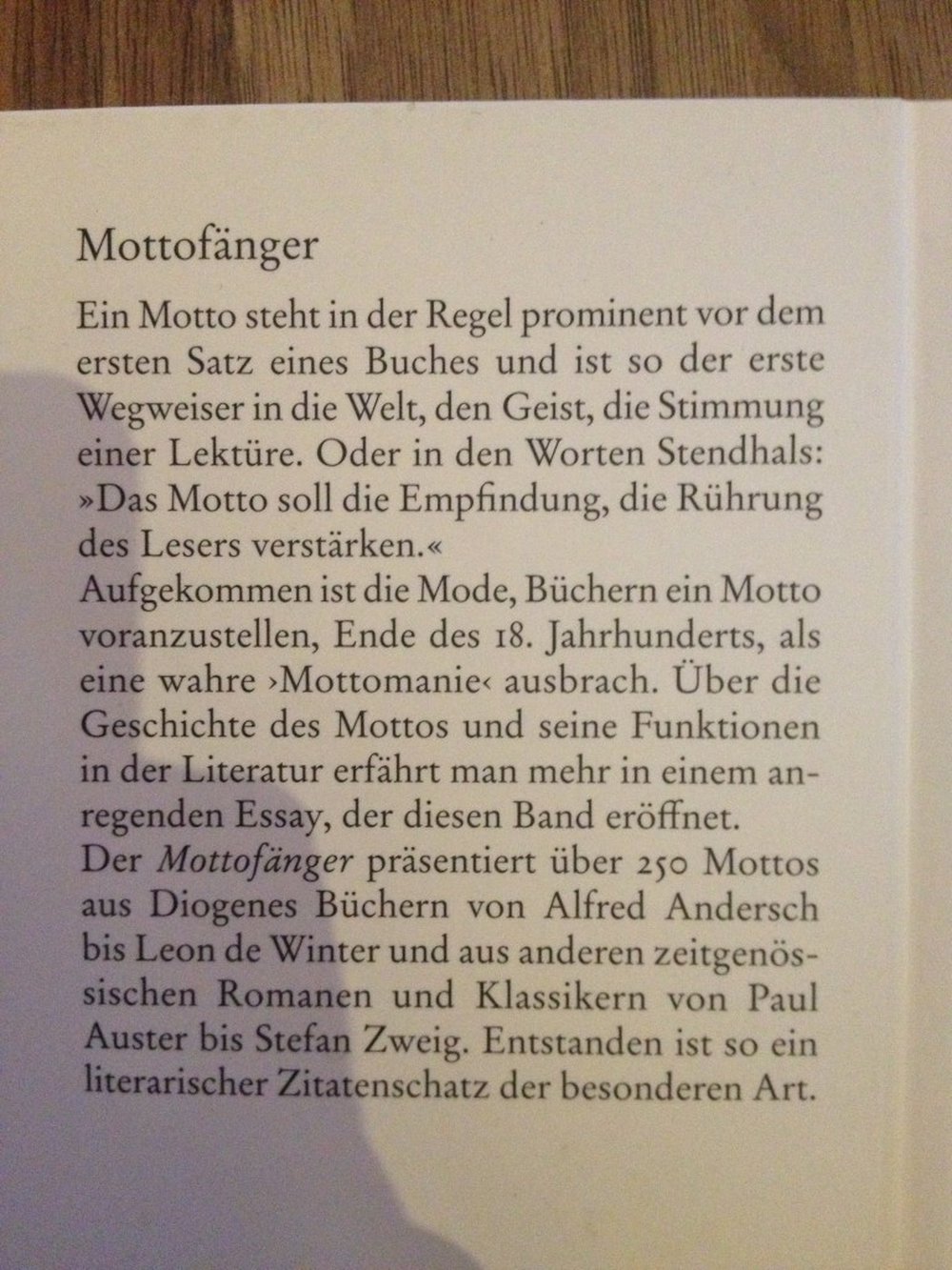 Mottofänger – eine Sammlung prominenter Zitate