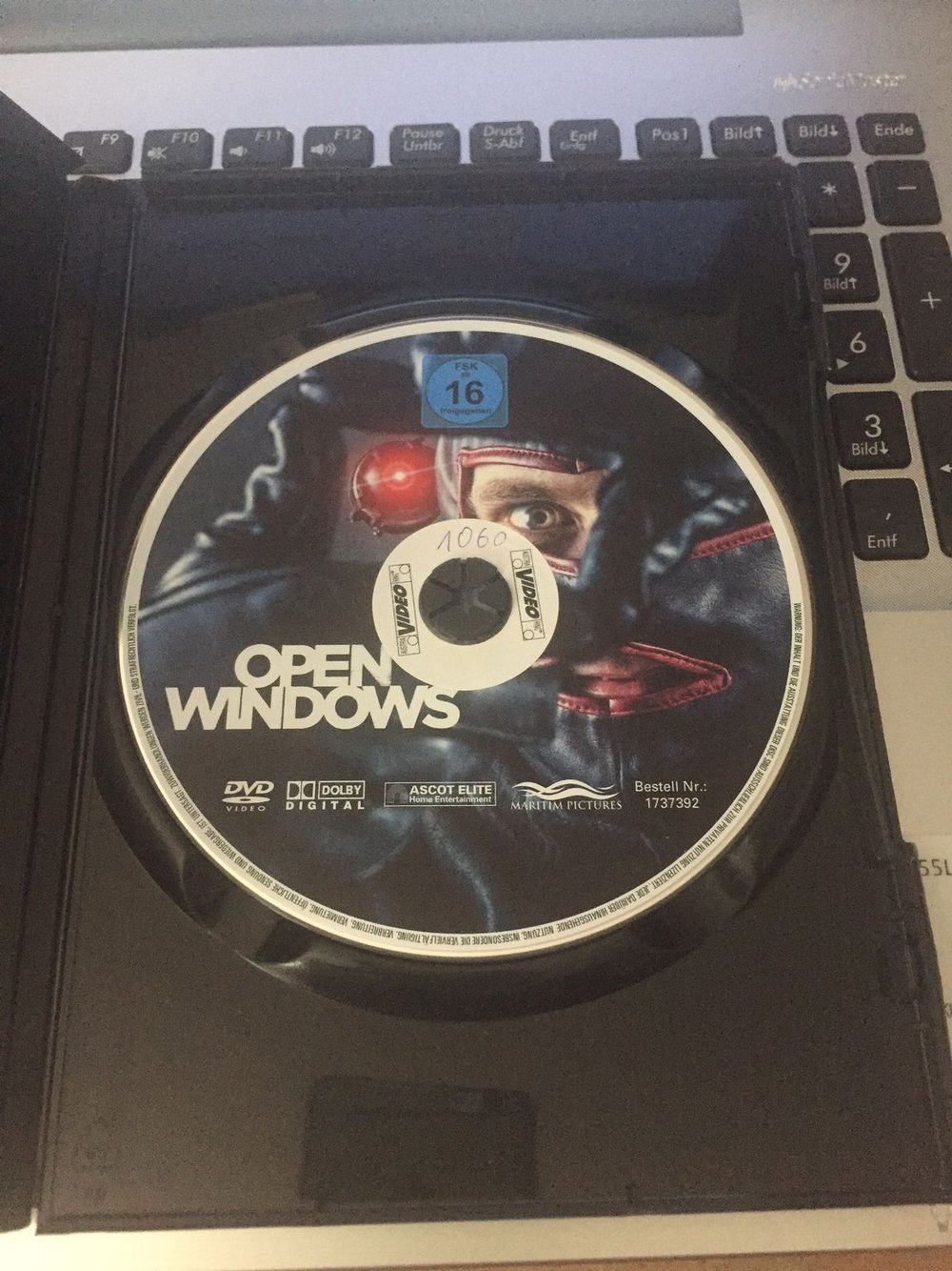 Open Windows DVD * Thriller mit Elijah Wood