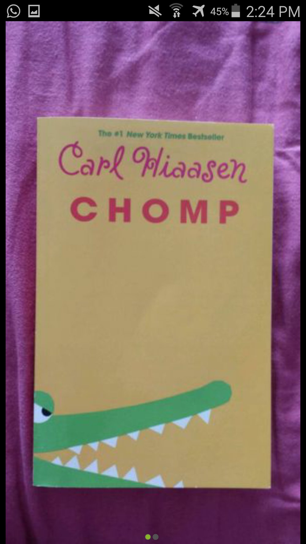 Chomp - Carl Hiaasen (Englisch)