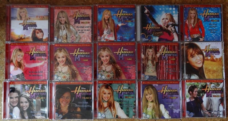 Hannah Montana CD's Hörspiele