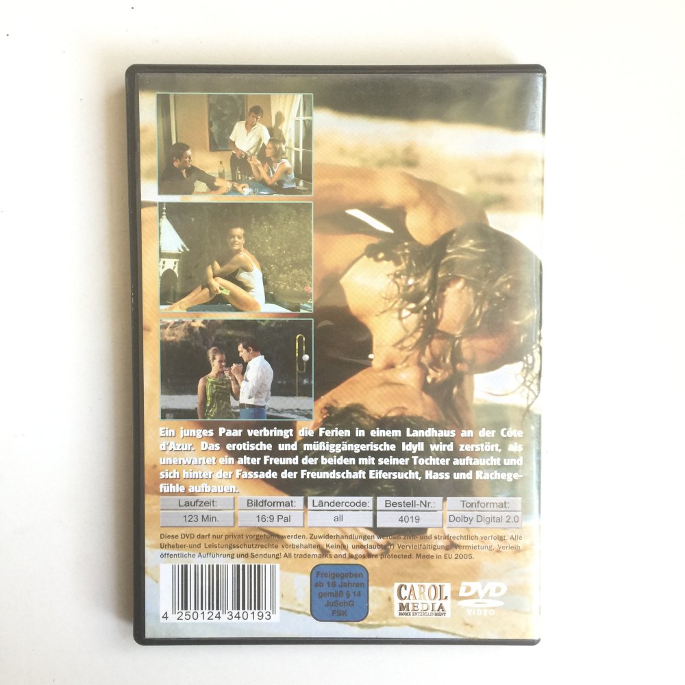 DVD: Der Swimmingpool mit Romy Schneider, Alain Delon, Jane Birkin 1969 von Jacques Deray