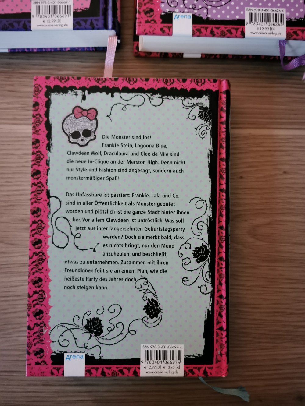 Monster high-happy birthday unterm Vollmond