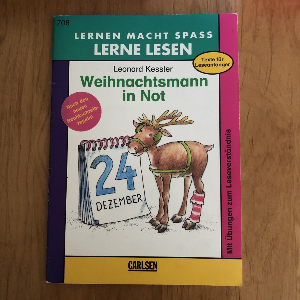 Lerne Lesen Weihnachtsmann in Not