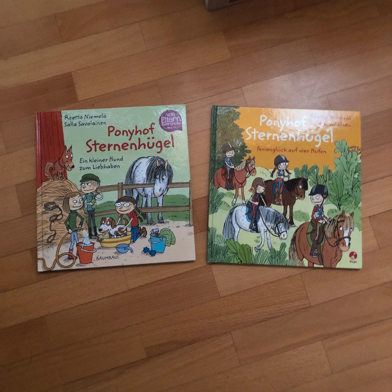 2 Bücher vom Ponyhof Sternenhügel