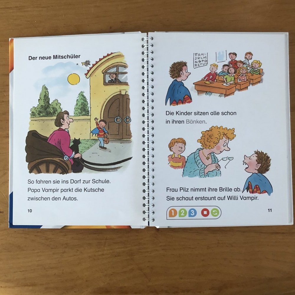 Leserservice Tiptoi Willi Vampir in der Schule