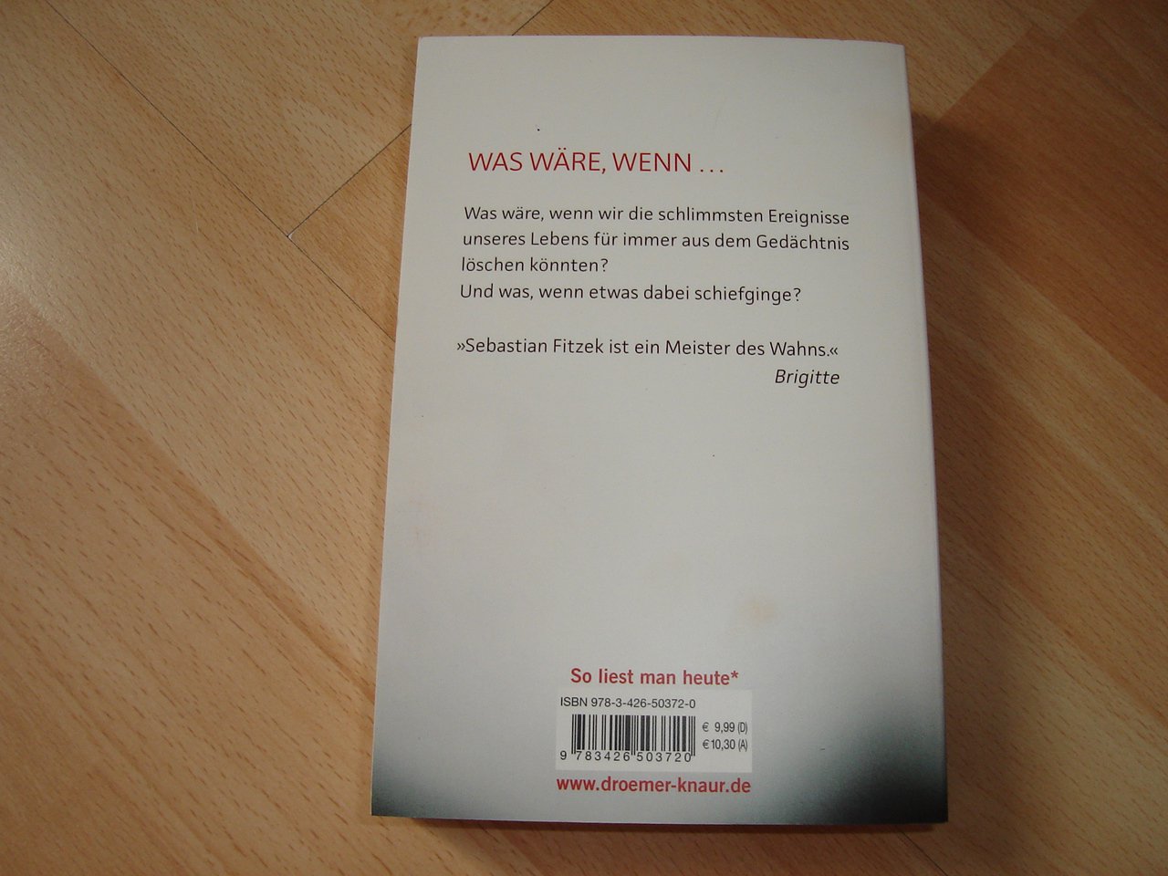 Splitter - Sebastian Fitzek - Taschenbuch - Neuwertig - 2010
