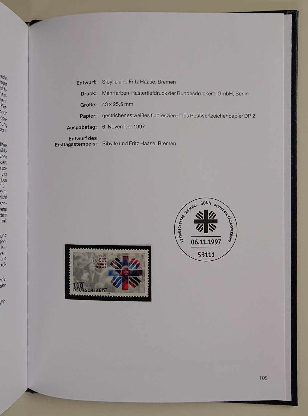 Die Postwertzeichen der Bundesrepublik Deutschland 1997