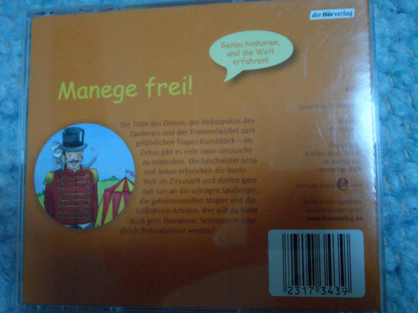 CD Zirkus Was hör ich da?