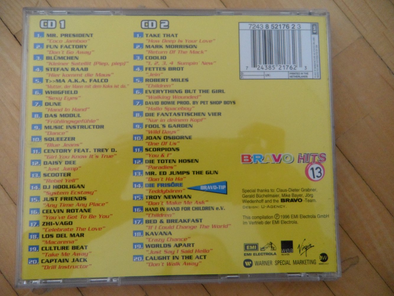 Bravo Hits 13 CDs