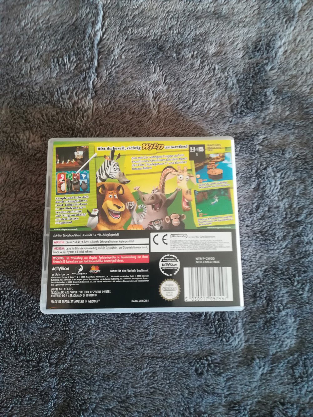 Nintendo DS Spiel ( Madagascar 2)