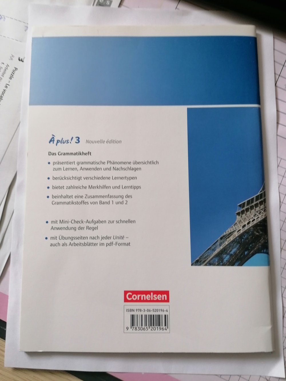 9783065201964 - A plus! 3 Nouvelle édition Grammatikheft mit Übungen