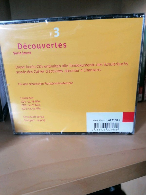 Decouvertes serie jaune 3 Hörverstehen
