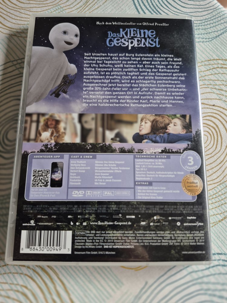 DVD: Otfried Preußler - Das kleine Gespenst