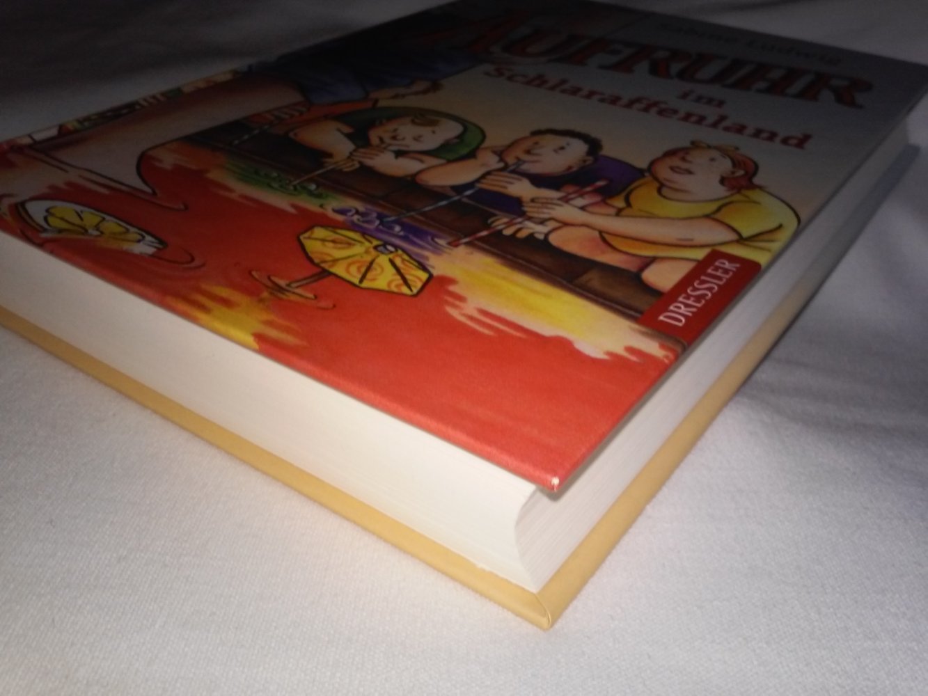 Neu! Sabine Ludwig: Aufruhr im Schlaraffenland / Kinderkrimi 10-12 Lj.
