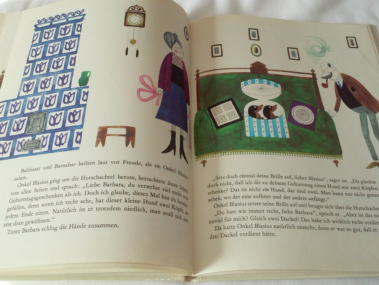 Eva Janikorszky: Balthasar und Barnabas - Kinderbuch alt(Ungarn)