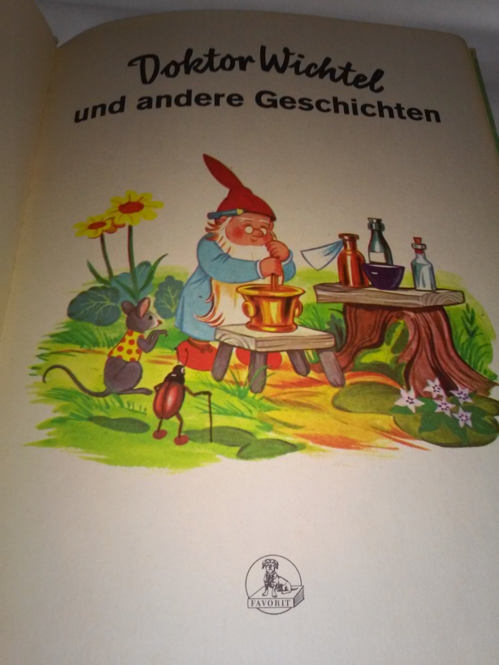 Doktor Wichtel und andere Geschichten (vergriffene Ausgabe) - Kinderbuch alt