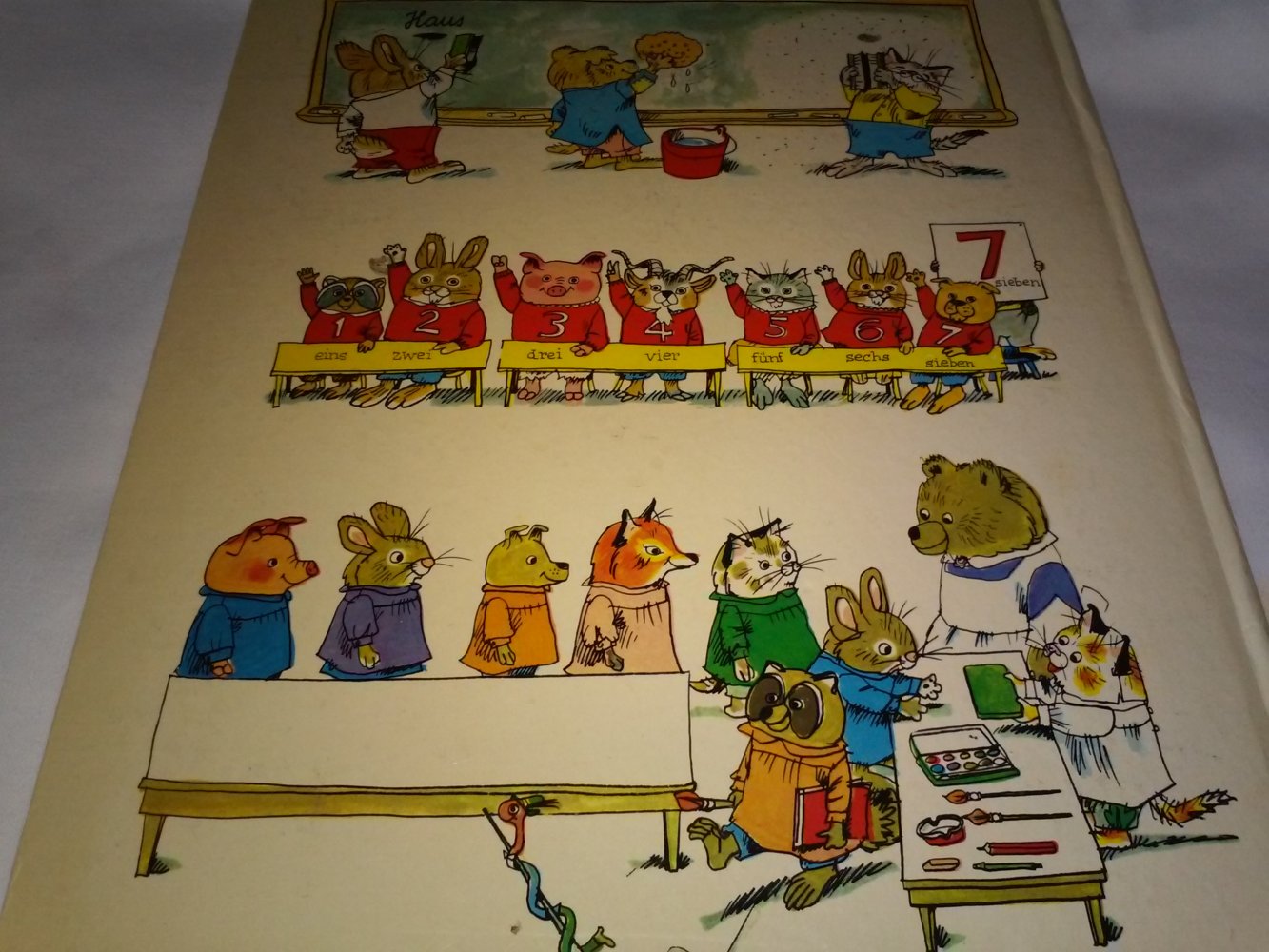 Richard Scarry - Mein allerschönstes Buch von Tafel, Schwamm und Kreide