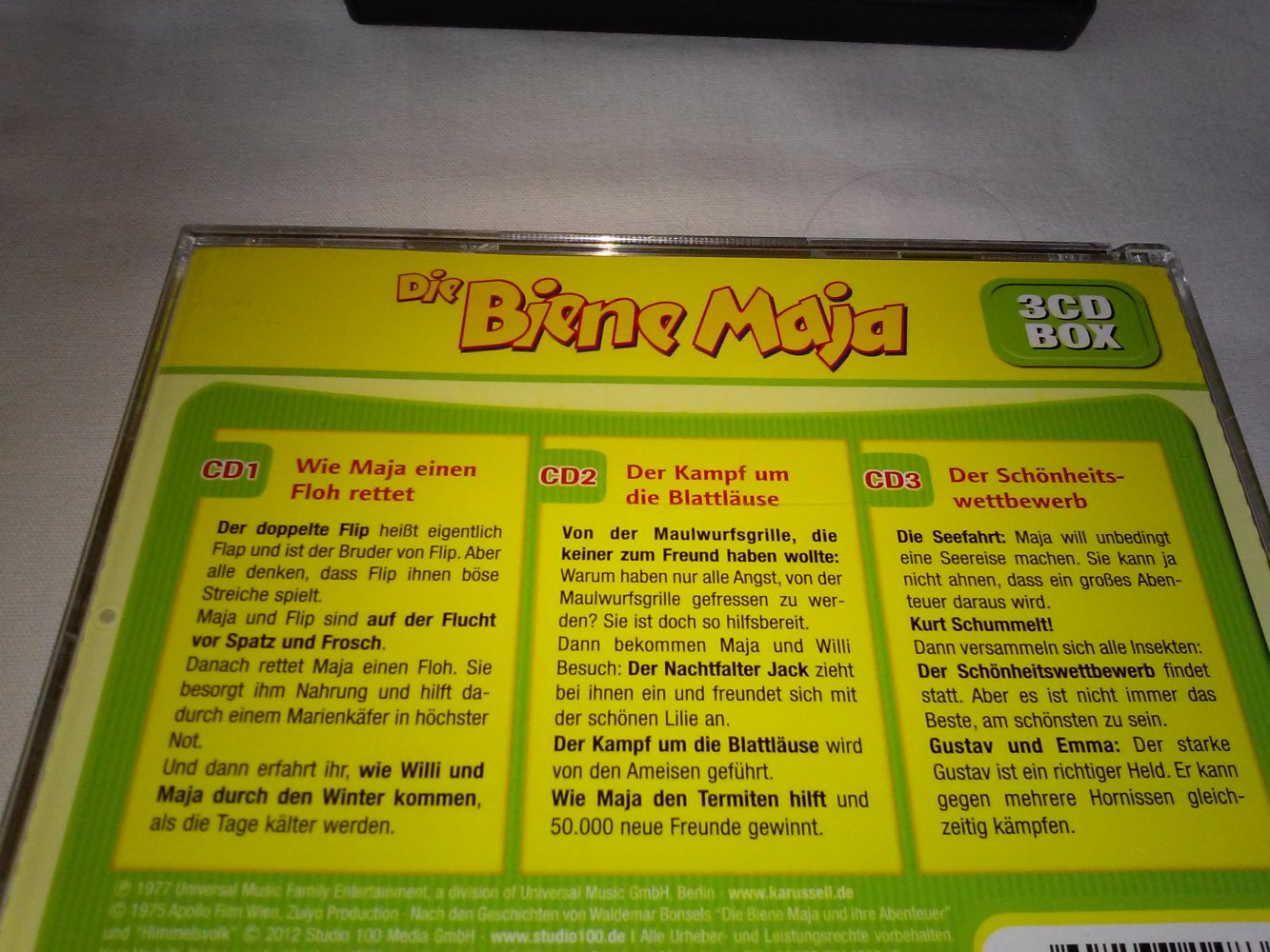 4 Die Biene Maja + Die Biene Maja, 3 CD Box