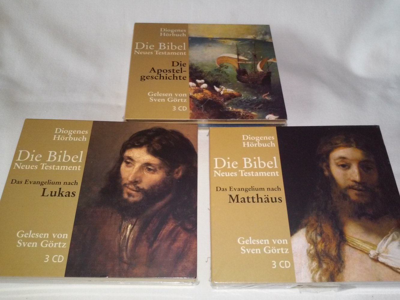 Neu!OVP! Diogenes: Apostelgeschichte / Evangelium nach Lukas - Matthäus, Ungekürzte Ausgabe Audio CD