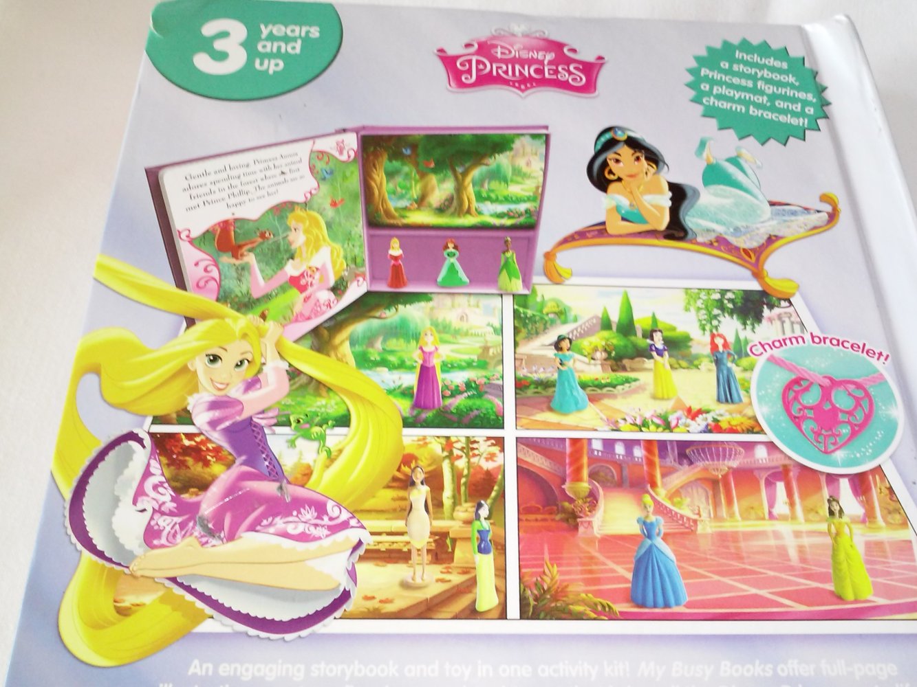 Disney Princess - My Busy Books + Eiskönigin Spielideen + Blechdose