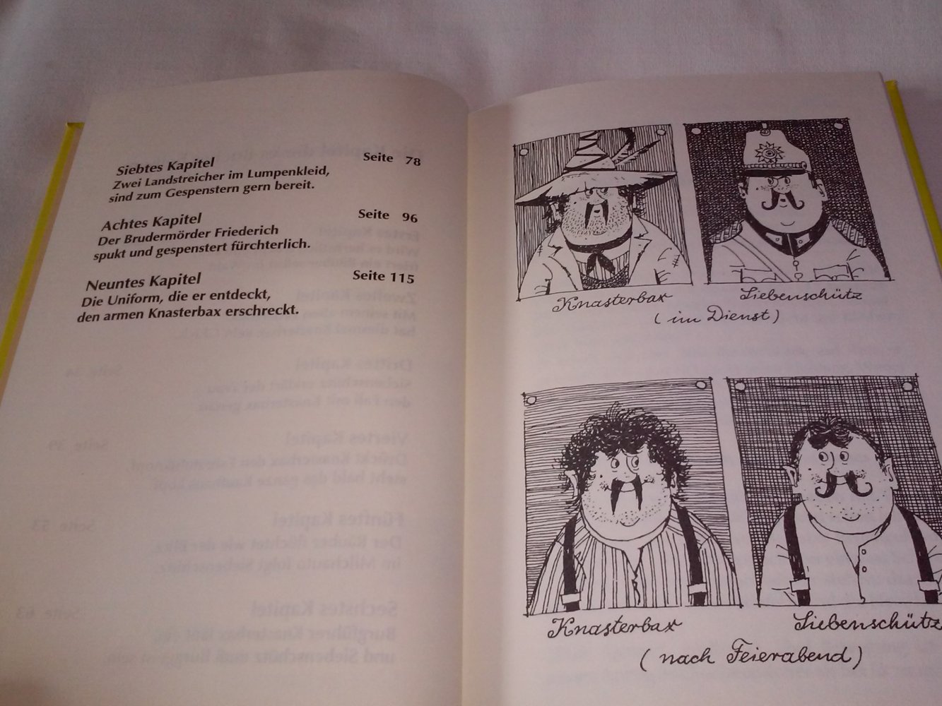 Werner Schrader: Knasterbax als Burggespenst. Räubergeschichte -Kinderbuch alt 1.Alg.