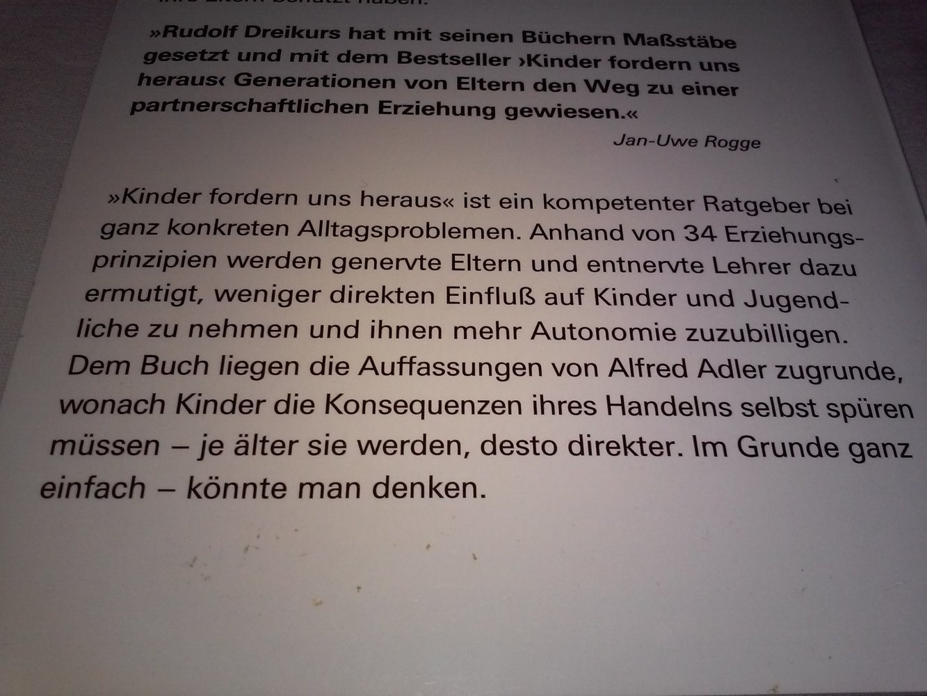 Kinder fordern uns heraus Wie erziehen wir sie zeitgemäß?