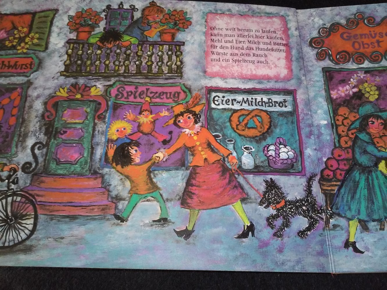 Johanna Sengler: Meine kleine Stadt -Kinderbuch alt