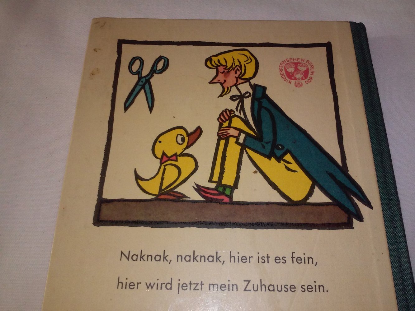  Wie Schnatterinchen zu Meister Nadelöhr kam ( Papp-kinderbuch alt)