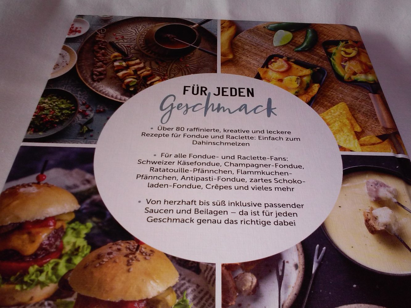 Neu! (2021) Fondue & Raclette - Rezepte Gemüse, Fleisch und Süßes