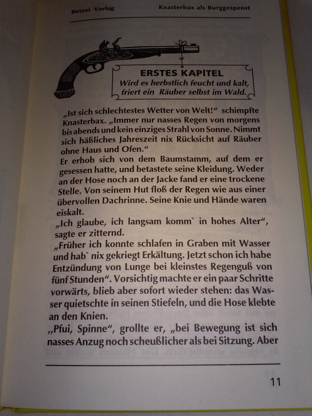 Werner Schrader: Knasterbax als Burggespenst. Räubergeschichte -Kinderbuch alt 1.Alg.