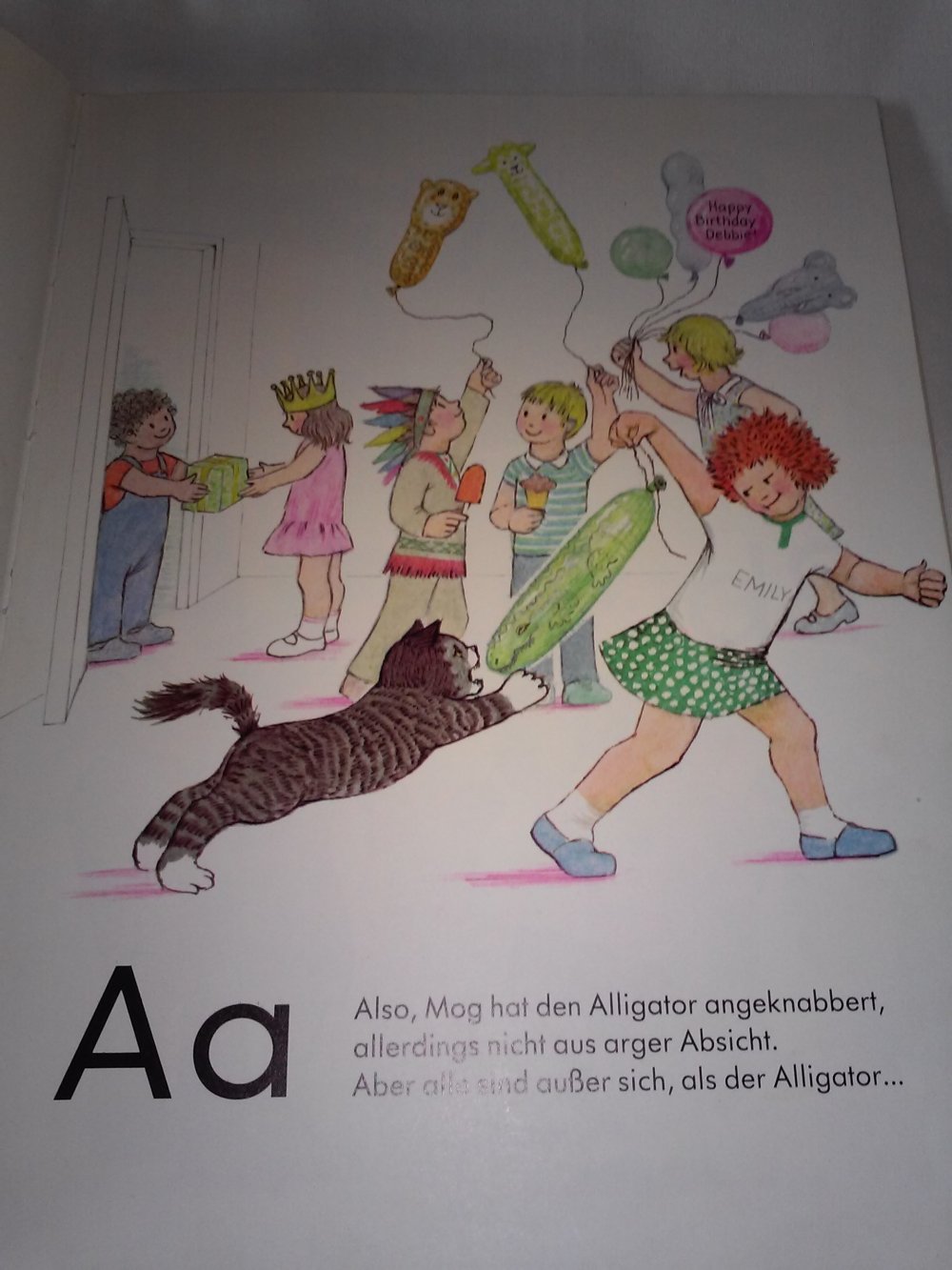 Judith Kerr:Mog's aufregende Geburtstagsgeschichte: Ein ABC-Bilderbuch