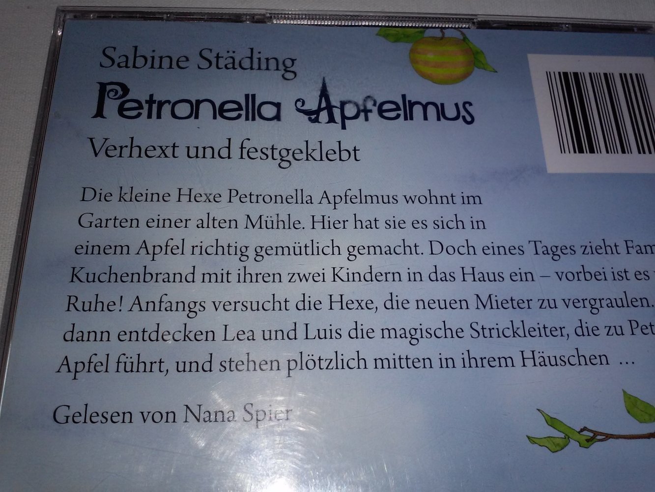 Petronella Apfelmus 1: Verhext und festgeklebt - Hörbuch Lehrerempfehlung