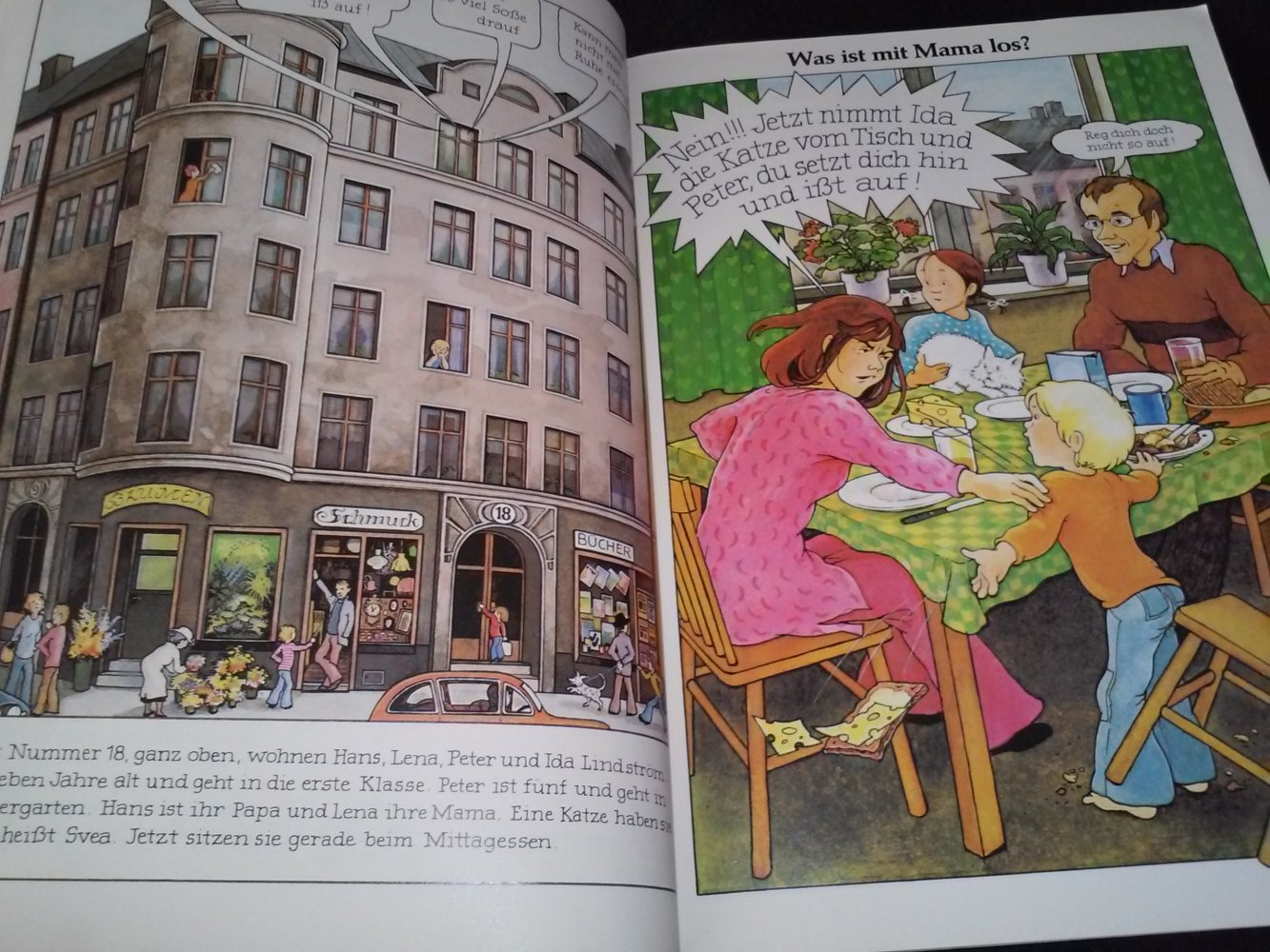 Grethe Fagerström: Peter, Ida und Minimum (Lindström´s bekommen ein Baby) 1.Alg.