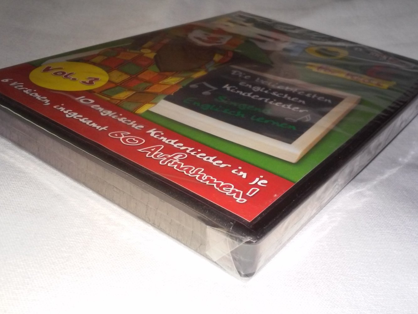 Neu! OVP! Karaoke - Karaoke for Kids Vol. 3 - Kinderlieder Lern DVD