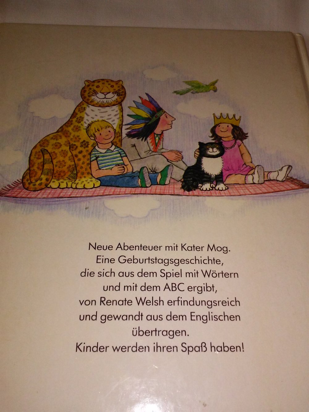 Judith Kerr:Mog's aufregende Geburtstagsgeschichte: Ein ABC-Bilderbuch