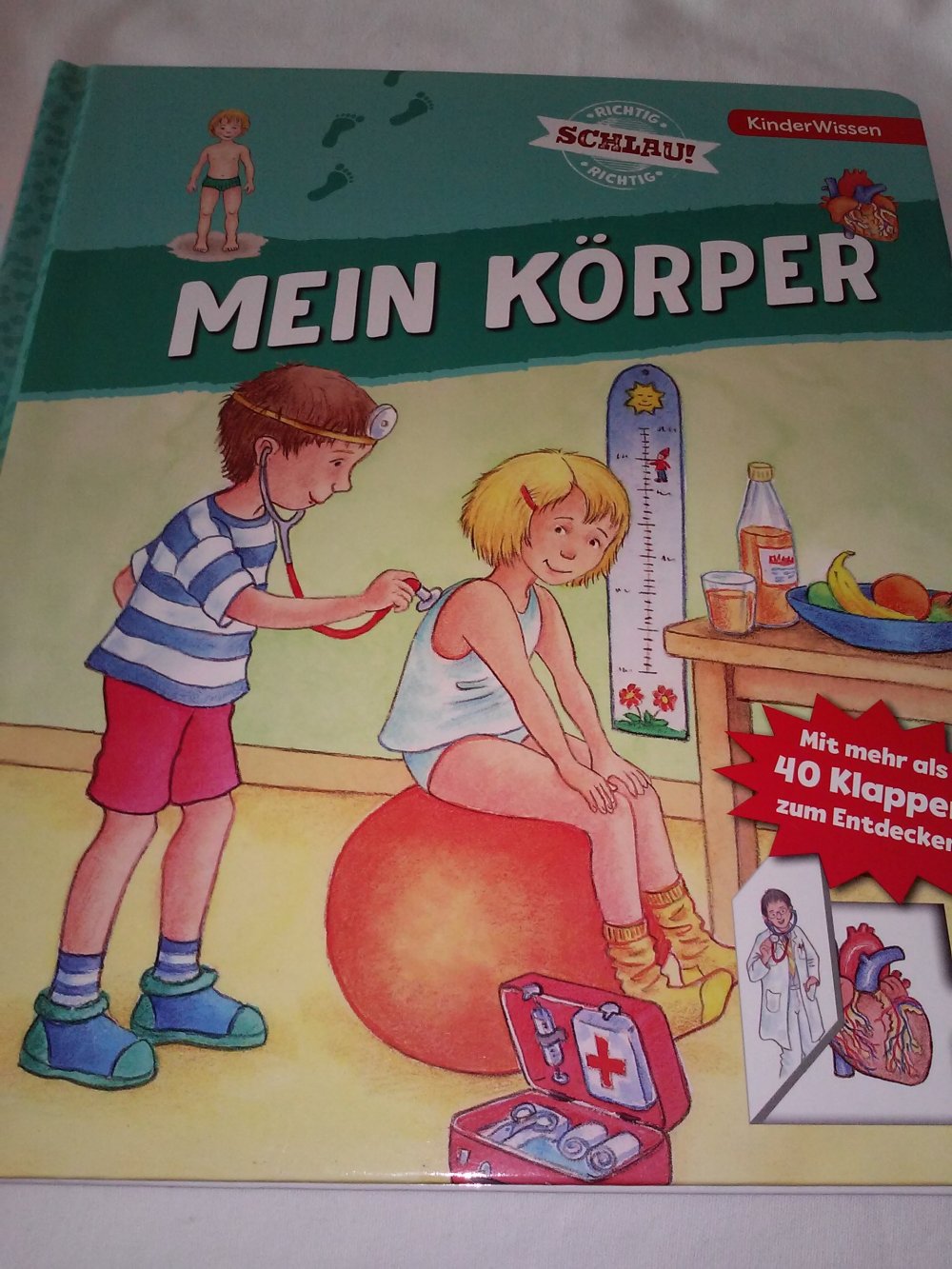 Heike Herrmann: Richtig schlau! Mein Körper + Maßband-buch