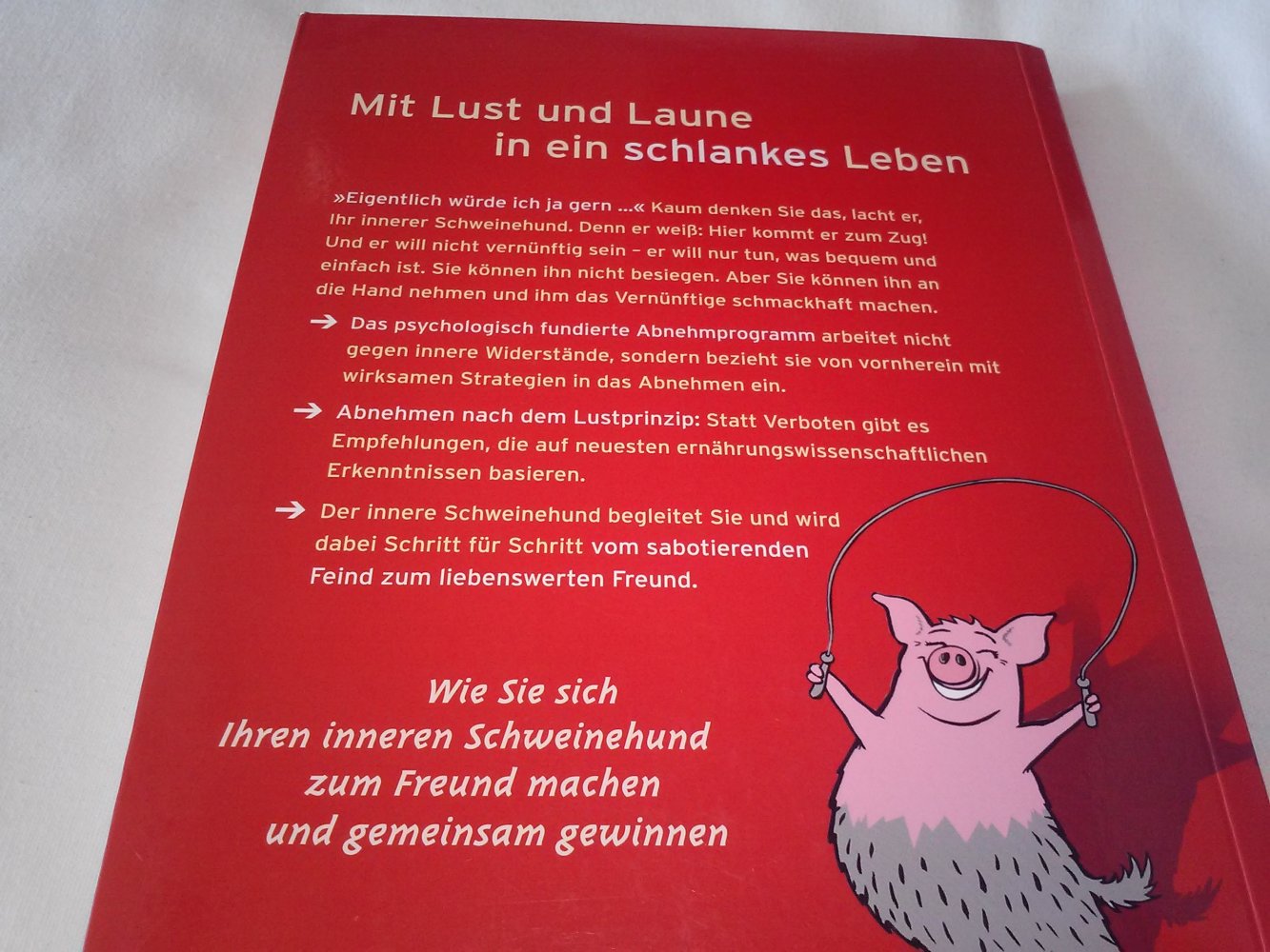 Abnehmen mit dem inneren Schweinehund
