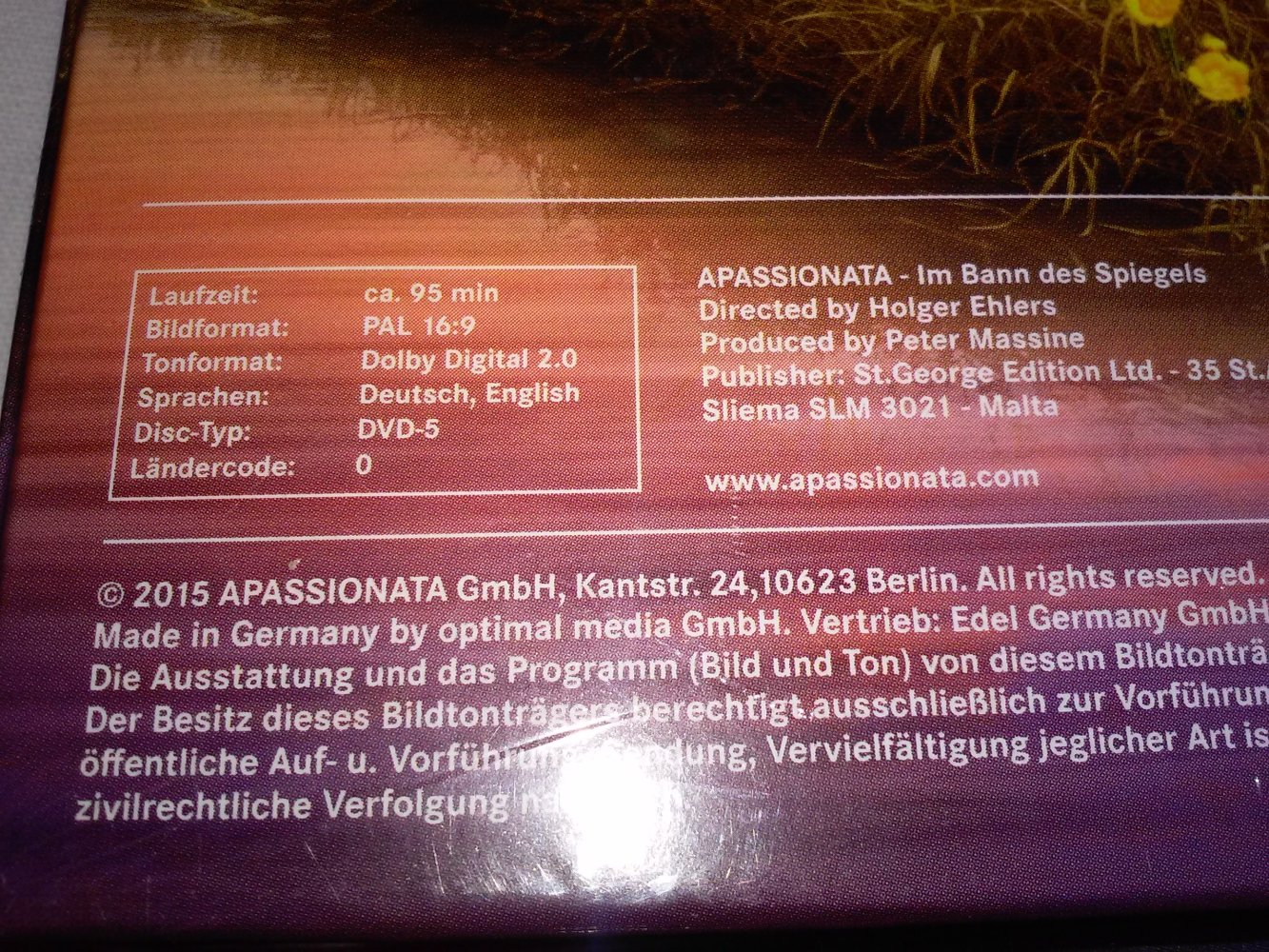 Neu!OVP!Apassionata - Europa Tour - Im Bann des Spiegels (Pferde)
