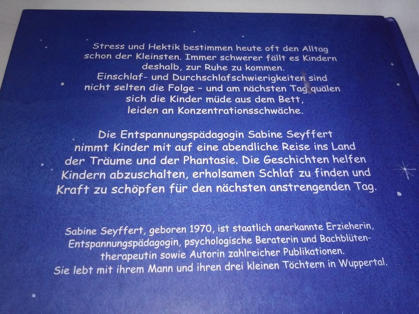 Mit dem Sandmann zu den Sternen - Entspannung - Geschichten