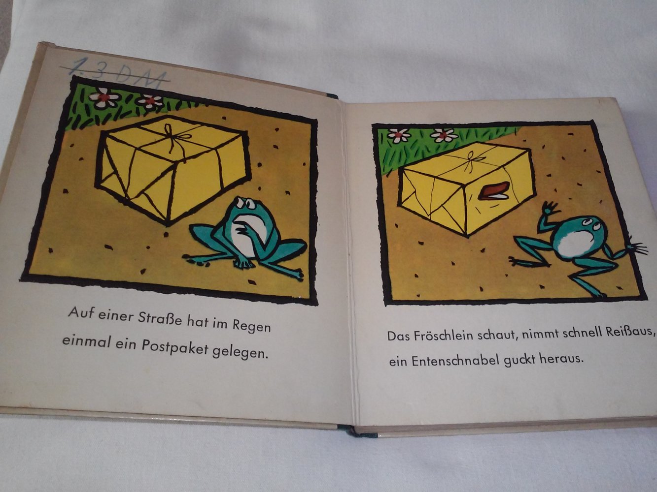 Wie Schnatterinchen zu Meister Nadelöhr kam ( Papp-kinderbuch alt)