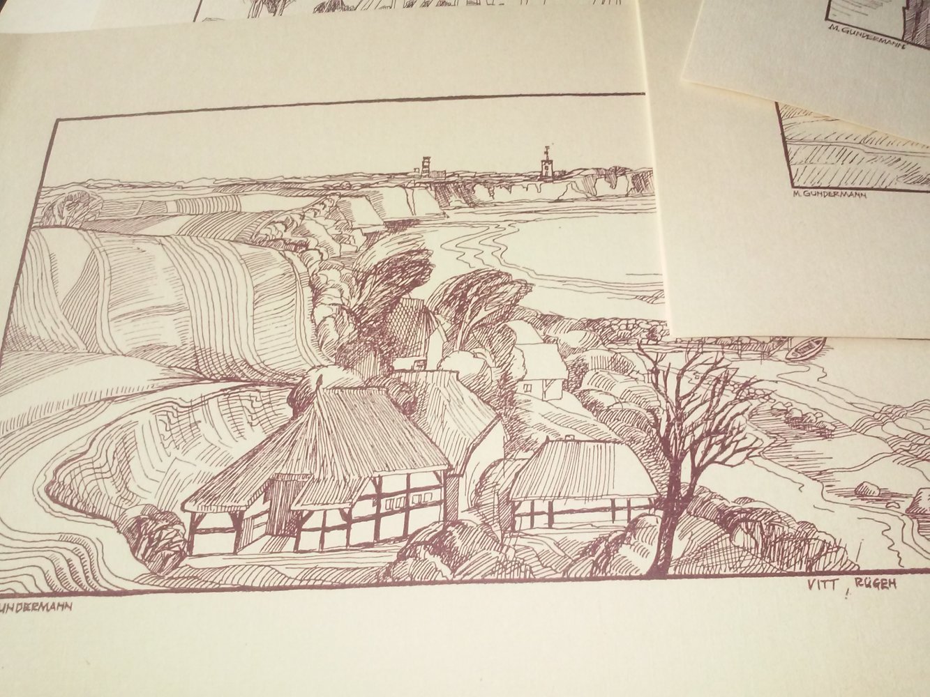 Michael Gundermann: Bilder von unserer Ostseeküste. Aus dem Skizzenbuch