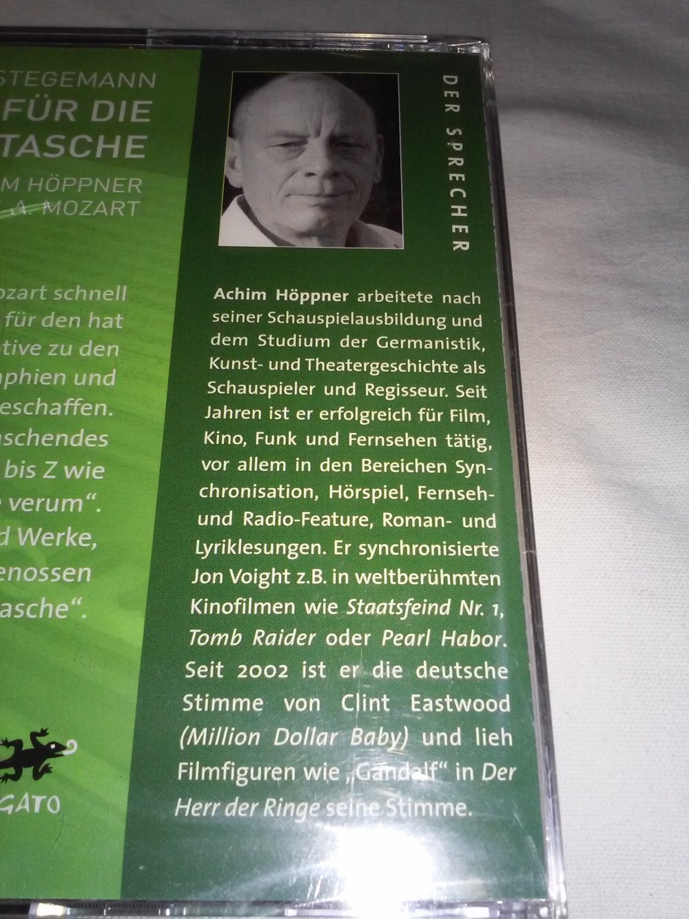 NEU!OVP!M.Stegemann:(Hörbuch)Mozart für die Westentasche -Geschenktipp