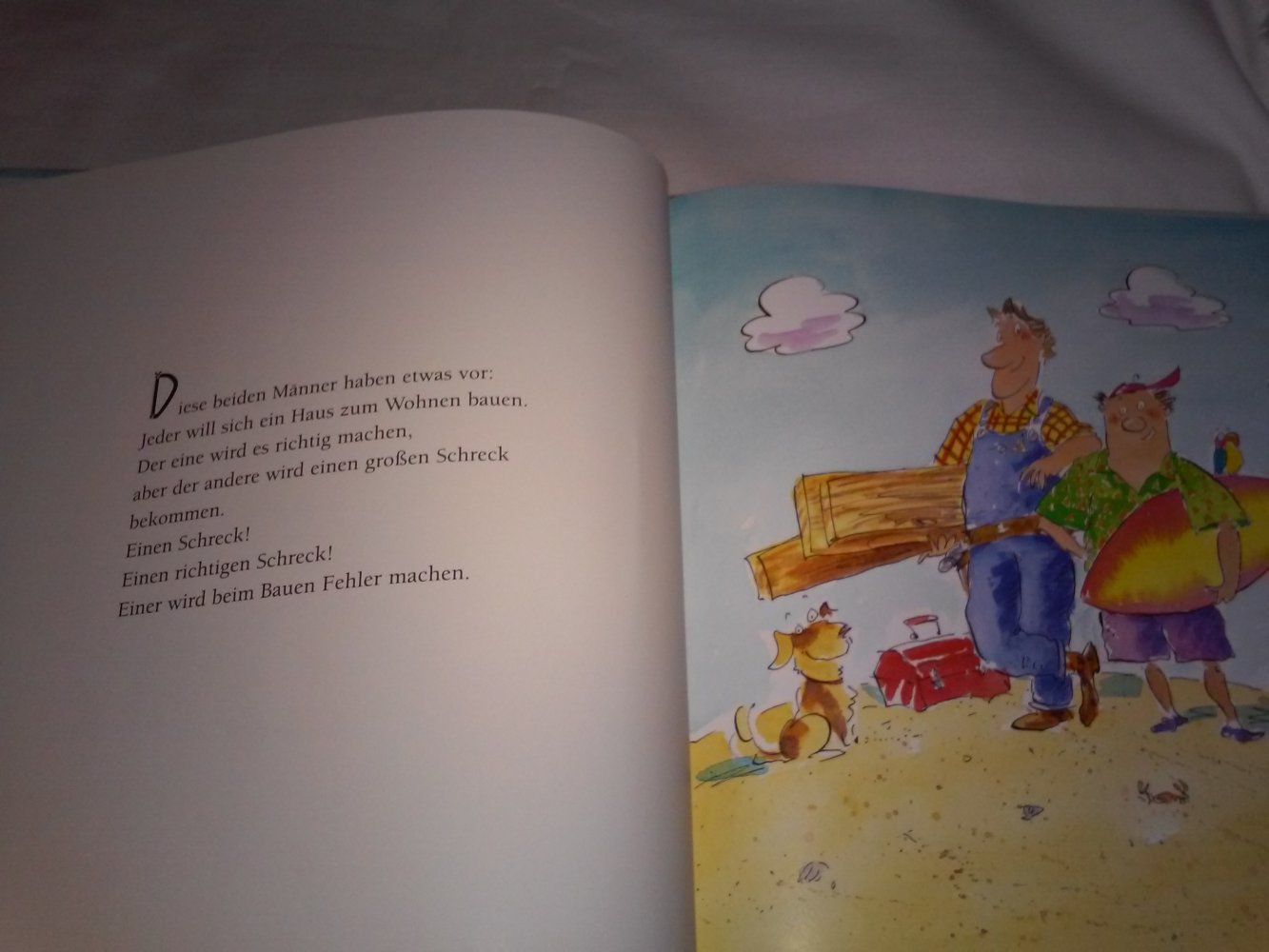 Die Geschichte der zwei Baumeister: Eine Nacherzählung des biblischen Gleichnisses