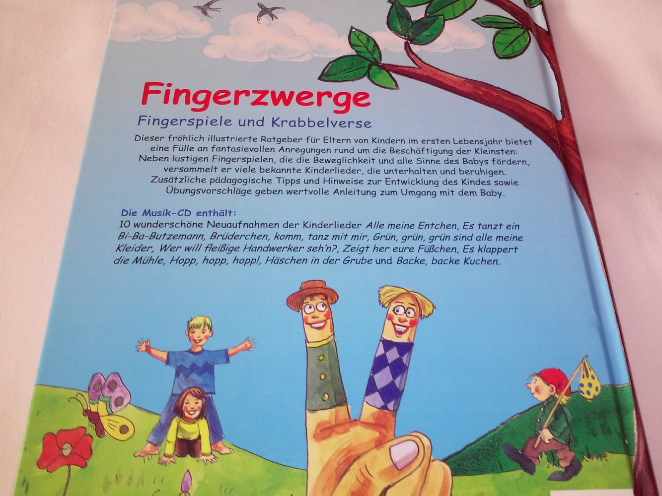 Fingerzwerge - Fingerspiele und Krabbelverse (Mit Musik-CD)illust