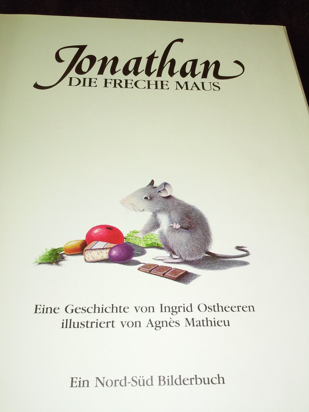 Ingrid Ostheeren: Jonathan, die freche Maus - Kinderbuch alt
