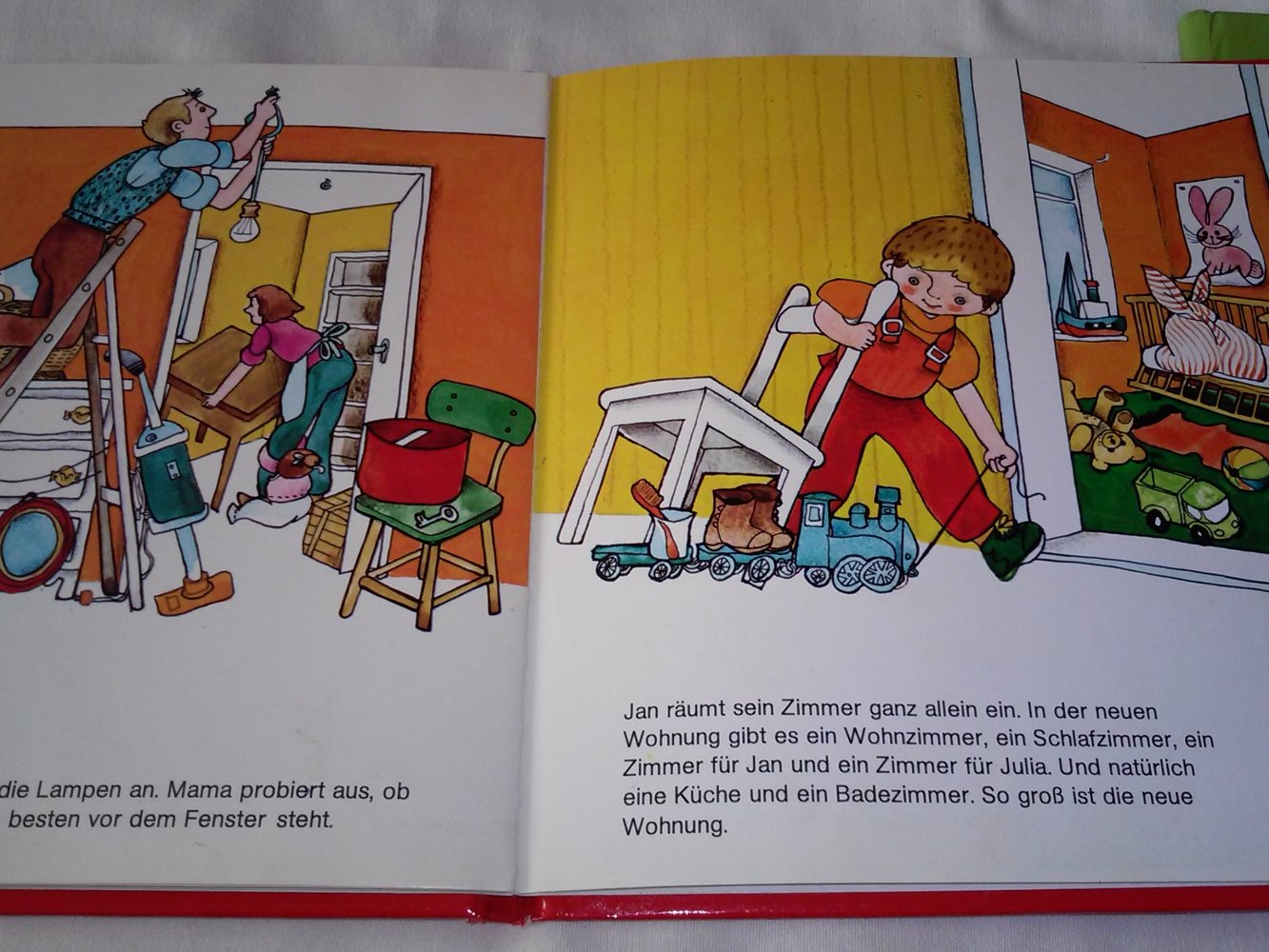 Margret RettichJan und Julia haben einen Garten Jan und Julia ziehen um